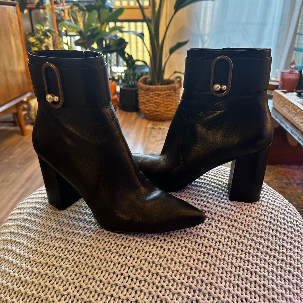 Nine West Leather Booties
